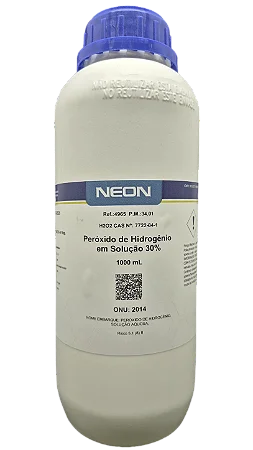 PEROXIDO DE HIDROGENIO EM SOLUCAO 30% 1L *SSP*