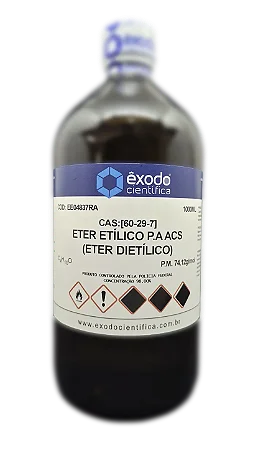 ETER ETILICO (ETER DIETILICO) 98% PA ACS 1L *PF/SSP*