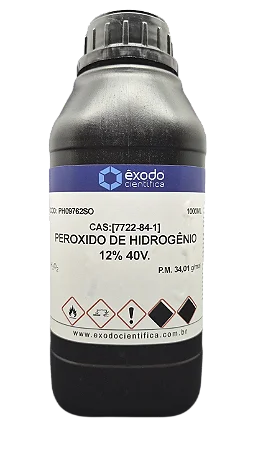 PEROXIDO DE HIDROGENIO 12% 40V. 1L *SSP*