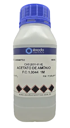 ACETATO DE AMONIO SOLUCAO 1M AQUOSO 1L