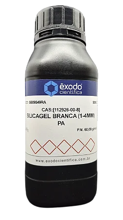 SILICAGEL BRANCA (1-4MM) PA 500G