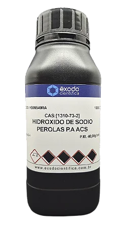 HIDROXIDO DE SODIO PEROLAS PA ACS 1KG *SSP*