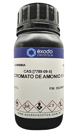 DICROMATO DE AMONIO PA 500G