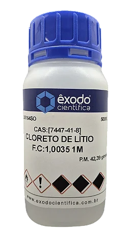 CLORETO DE LITIO SOLUCAO 1M ALCOOLICA 500ML
