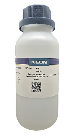 SOLUCAO PADRAO DE CONDUTIVIDADE 84,0 US/CM 500ML