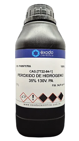 PEROXIDO DE HIDROGENIO 35% 130V. PA 1L *SSP*