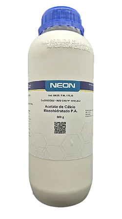 ACETATO DE CALCIO MONOHIDRATADO PA 500G