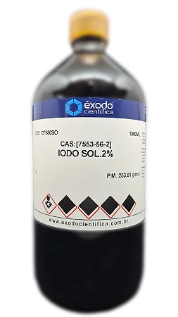 IODO SOLUCAO 2% 1L *SSP*