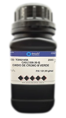 OXIDO DE CROMO III VERDE 250G