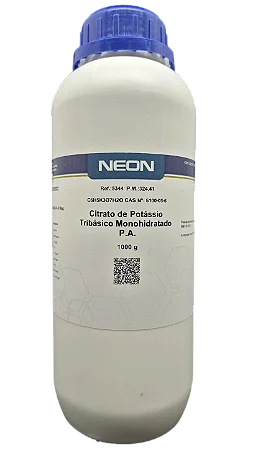 CITRATO DE POTASSIO TRIBASICO MONOHIDRATADO PA 1KG
