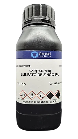 SULFATO DE ZINCO 7H2O PA 1KG