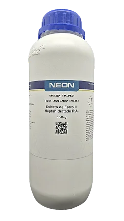 SULFATO DE FERRO II HEPTAHIDRATADO PA 1KG