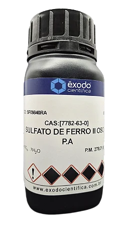 SULFATO DE FERRO II OSO 7H2O PA 500G