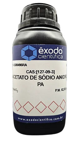 ACETATO DE SODIO ANIDRO PA 250G