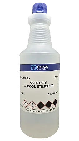ALCOOL ETILICO PA 96% 1L