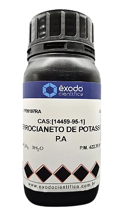 FERROCIANETO DE POTASSIO 3H2O PA 500G