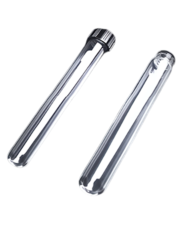 TUBO DE ENSAIO VIDRO BORO COM TAMPA ROSCA 18X150MM 27ML