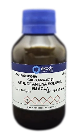 AZUL DE ANILINA SOLUVEL EM AGUA 25G