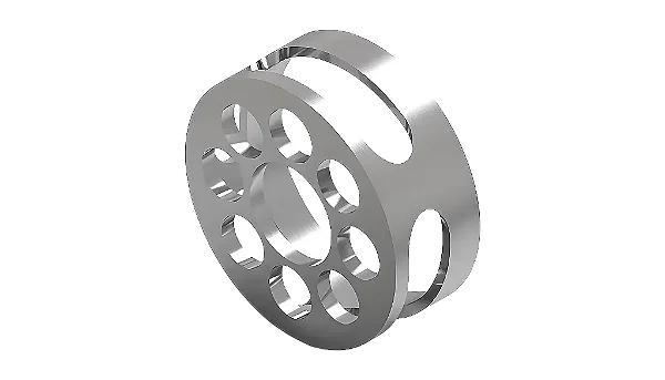 ANEL GUIA DA ESFERA PARA PONTO DE AMOLECIMENTO DE RESINA RING AND BALL (EM INOX)
