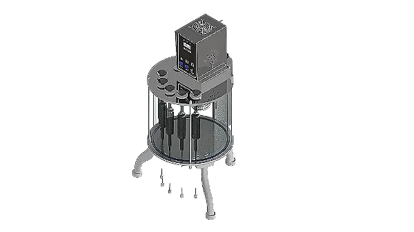 BANHO VISCOSIMETRO CINEMATICO PARA GELATINA 5 PROVAS SEM REFRIGERACAO
