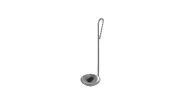 CONCHA PARA ENXOFRE EM ALUMINIO (TIPO FEIJAO)