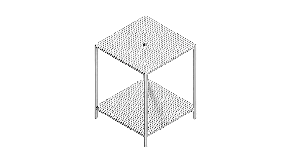MESA PARA PESAGEM HIDROSTATICA