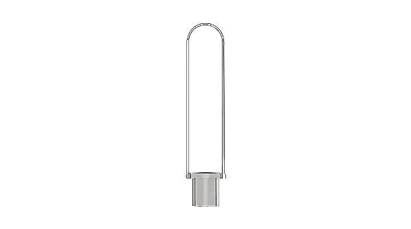 VISCOSIMETRO COPO FORD Nº 1 ALUMINIO COM ALCA