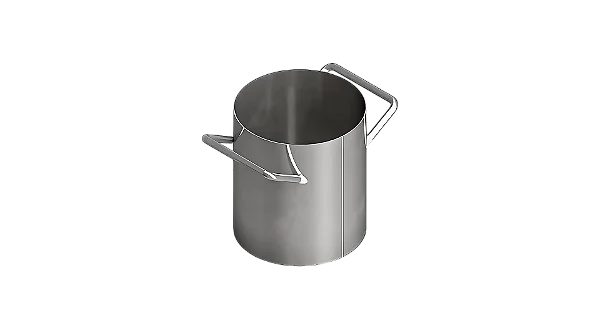 RECIPIENTE METALICO PARA DENSIDADE APARENTE 2L (2000CM³) "IN SITU"