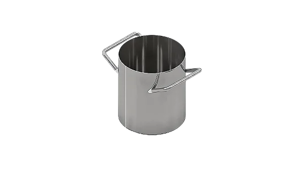 RECIPIENTE PARA DENSIDADE APARENTE CILINDRICO 3L