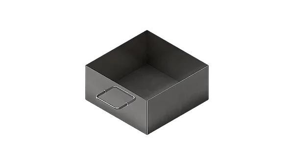 RECIPIENTE PARA DENSIDADE APARENTE QUADRADO 15L