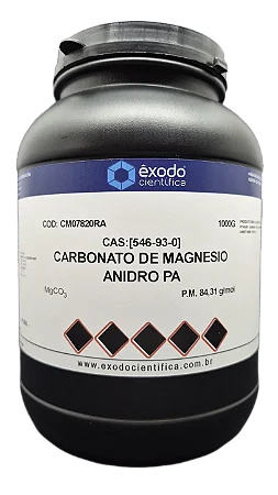 CARBONATO DE MAGNESIO ANIDRO PA 1KG