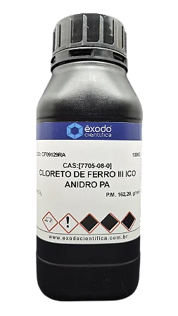 CLORETO DE FERRO III ICO ANIDRO PA 1KG