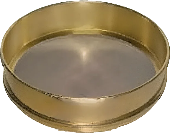 PENEIRA GRANULOMETRICA 8X2" LATAO 170X170X0,090MM EM INOX