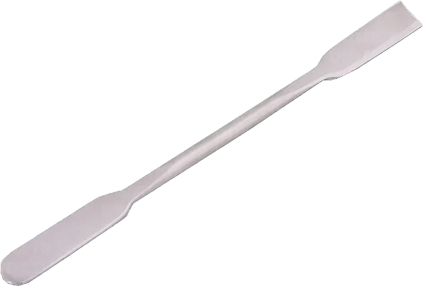 ESPATULA DUPLA EM ARAME DE ACO INOX COM DIAMETRO DE 5MM COMP. 150MM