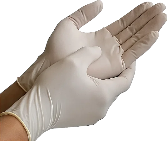 LUVA DE LATEX 100UN MEDIO