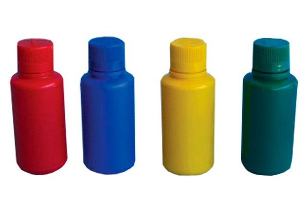 FRASCO DE PLASTICO COLORIDO VERDE 250ML