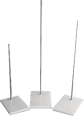 SUPORTE UNIVERSAL COM BASE DE PLASTICO (PP) 160X245MM COMP. 450MM