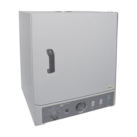 ESTUFA 85L ANALOGICA PARA ESTERILIZACAO E SECAGEM EM ACO CARBONO INTERIOR EM INOX