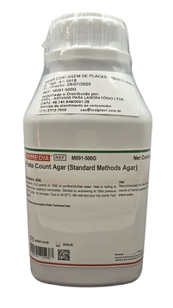 AGAR CONTAGEM DE PLACAS 500G