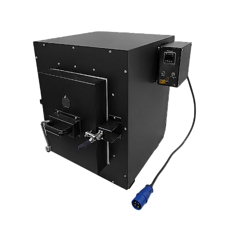 FORNO MUFLA 90L 1200°C 410X410X530MM TRIFASICO 380V