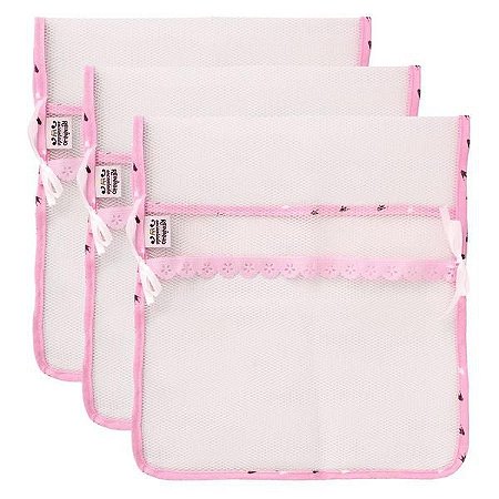 KIT SAQUINHO MATERNIDADE 30x35 - MENINA