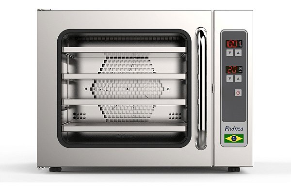 Forno de Convecção Elétrico Prática Miniconv Inox 220V