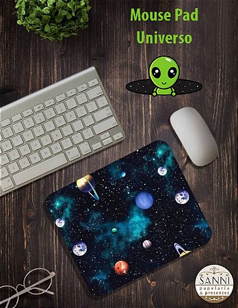 Mouse Pad estampado - Tema: Universo.