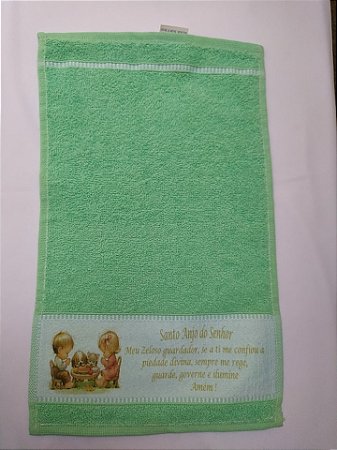 Toalha Lavabinho Anjo da Guarda