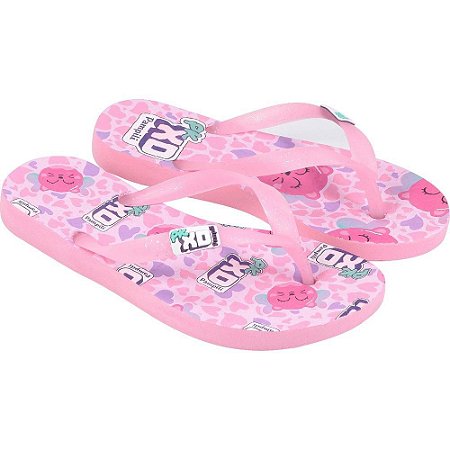 Chinelo Pk Xd Love Pet Pamps Pampili Rosa Chiclete