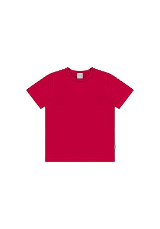 Camisa Básica Meia Malha Infantil Alakazoo