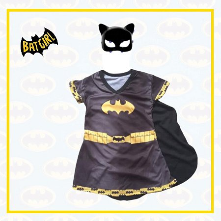 Fantasia Infantil Batgirl