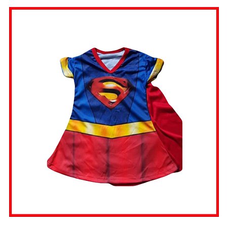 Fantasia Infantil Supergirl