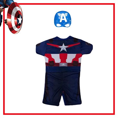 Fantasia Infantil Capitão América