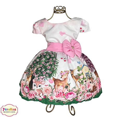 Vestido Temático Festa Infantil Bosque Encantado